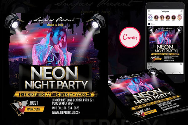37+ Party Instagram Banner Templates | Free & Premium PSD | Ai | Word ( Doc ) | InDesign Format Designs